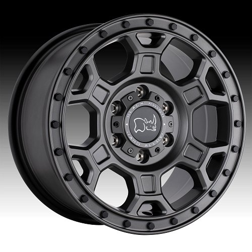 Black Rhino Midhill Matte Gunmetal Custom Truck Wheels 1